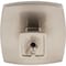 Jeffrey Alexander 1-3/4" Overall Length Satin Nickel Square Renzo Cabinet Knob 141L-SN - alternate 8